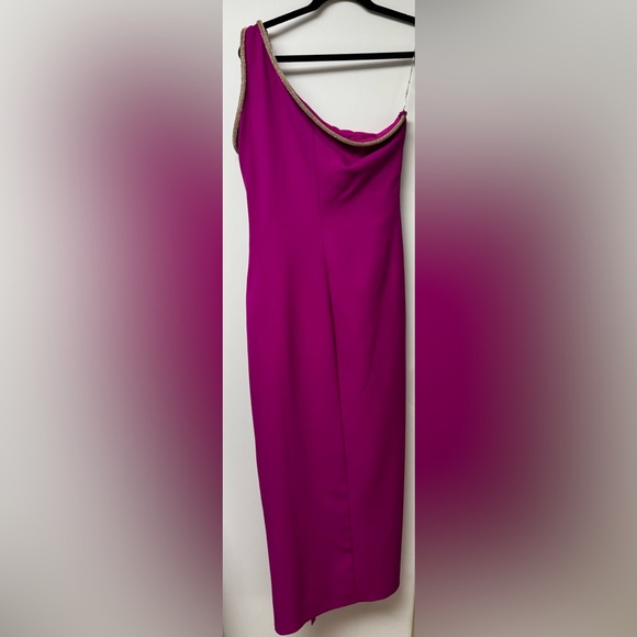 NWT Unmatched by U pink one shoulder dress! - Picture 3 of 5